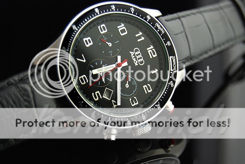 Audi Zegarek MĘski Chronograf A4 A6 A8 Q5 Q7